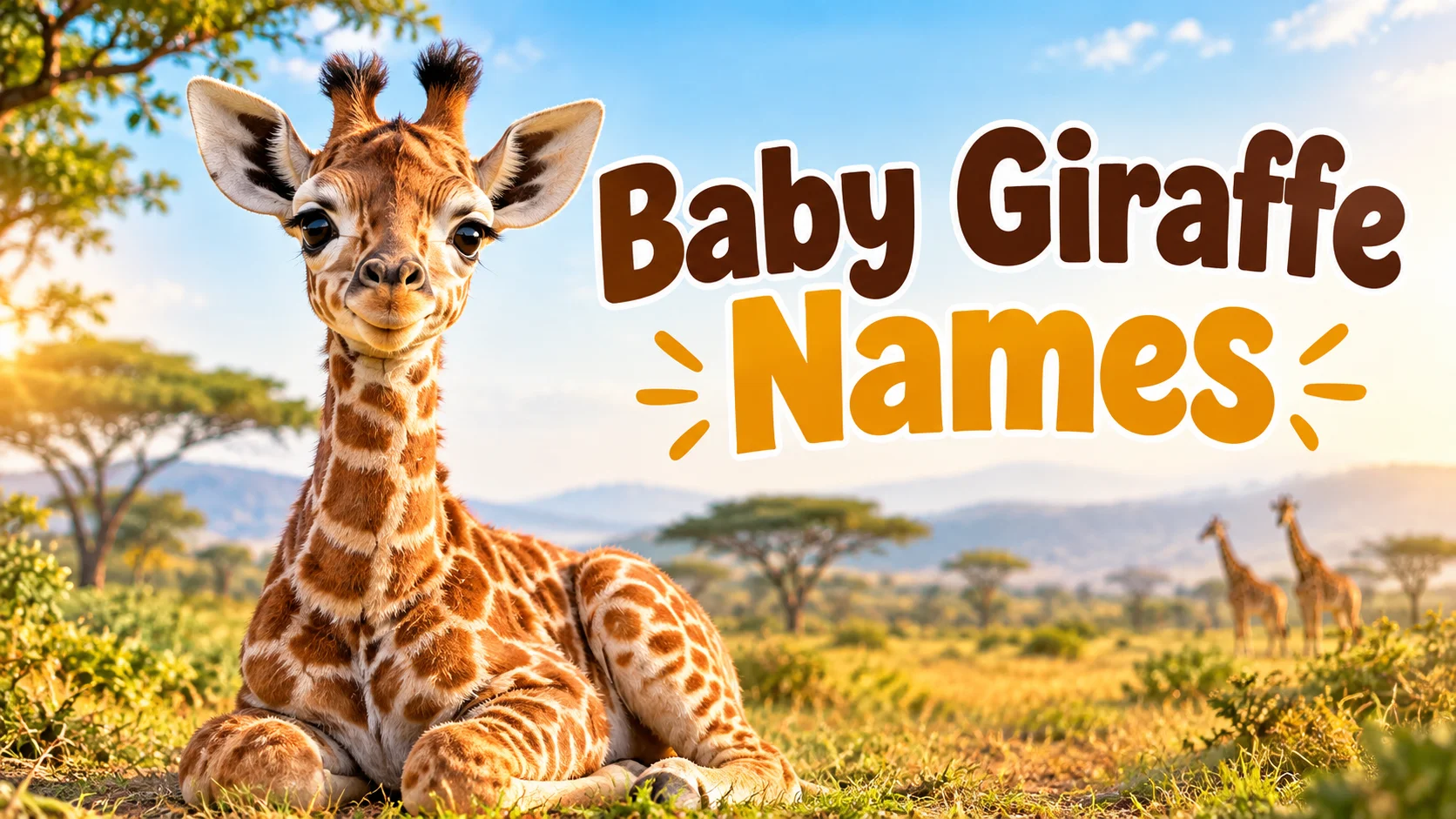 Baby Giraffe Names With