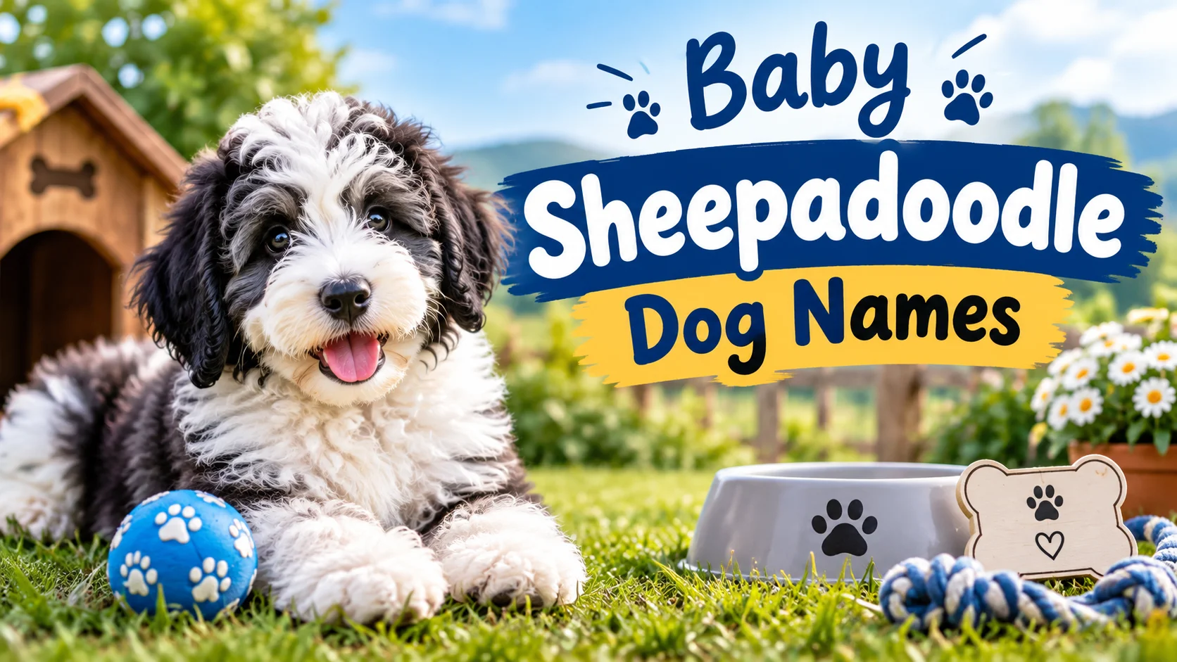 Baby Sheepadoodle Dog Names With Name Botz