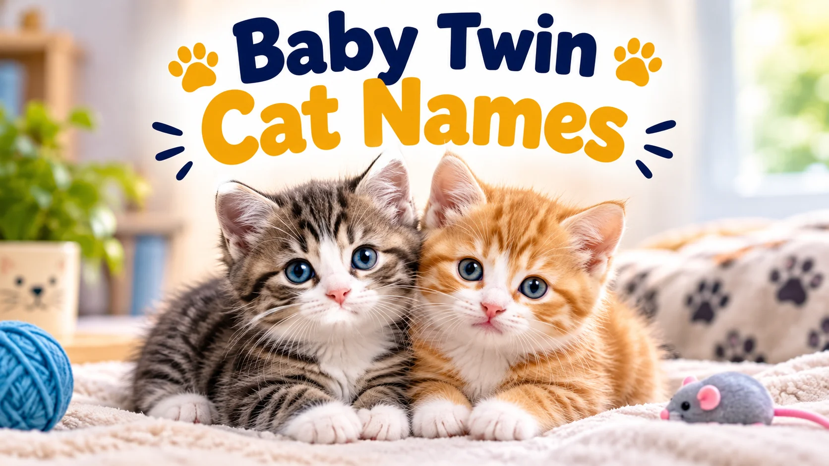 Baby Twin Cat Names  With Name Botz