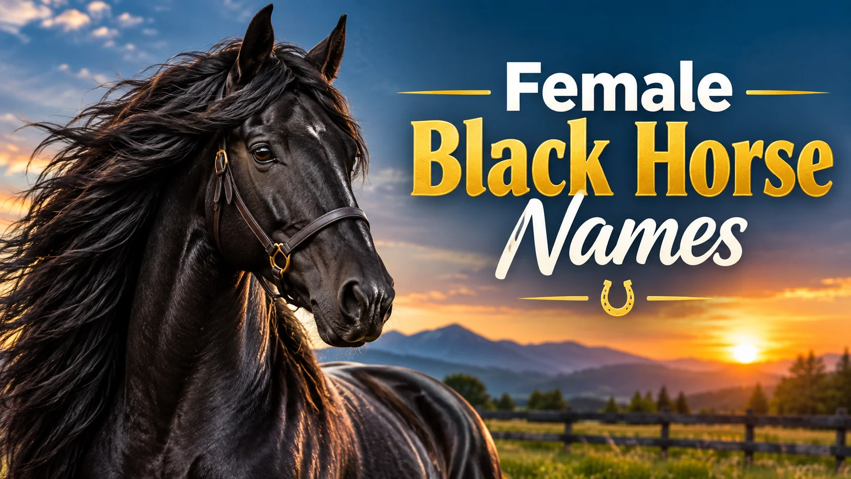 Female Black Horse Names With Name Botz