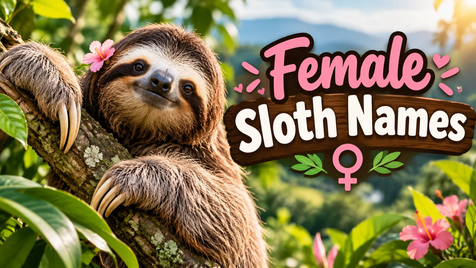 Female Sloth Names With Name Botz