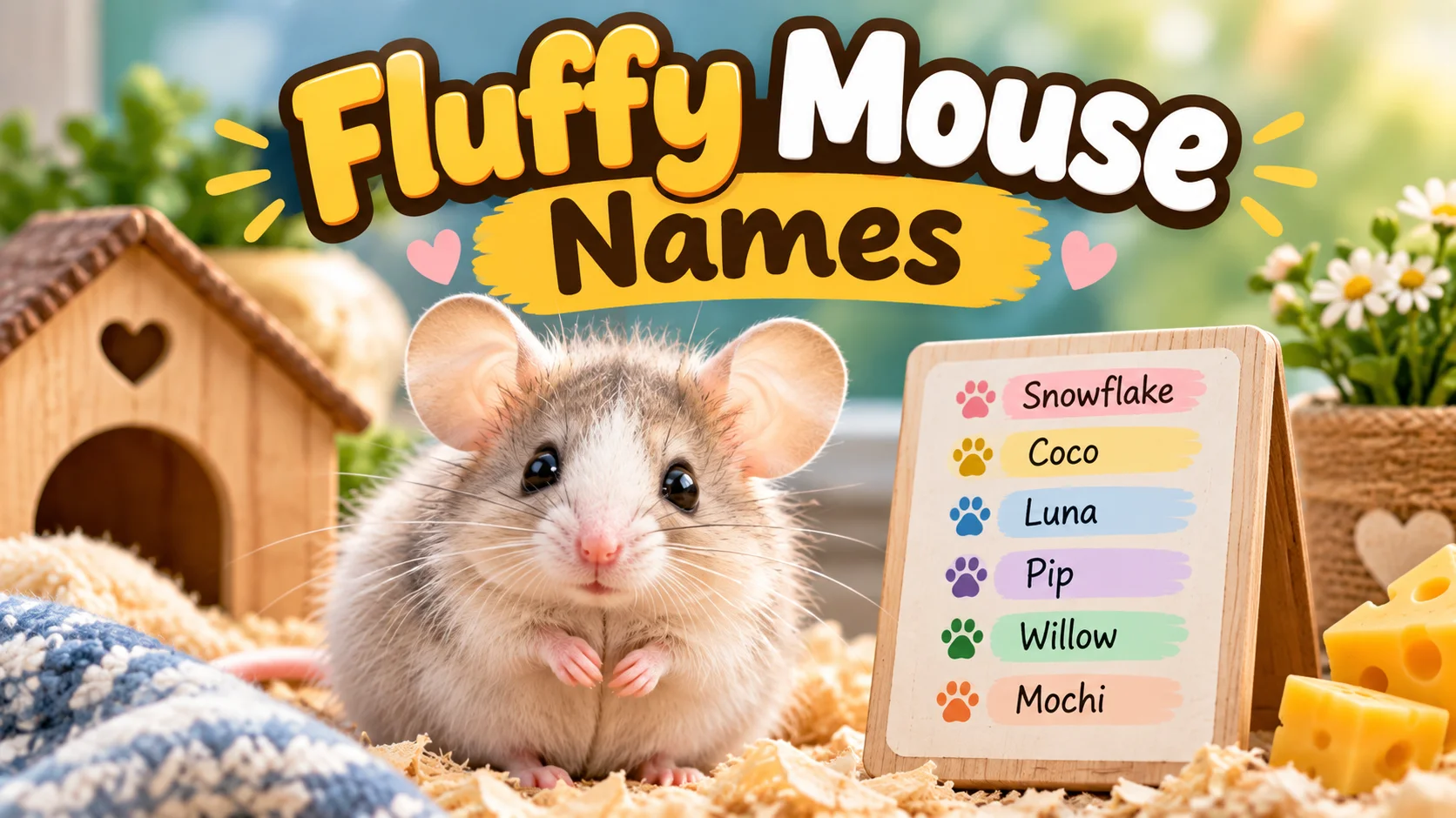 Fluffy Mouse Names With Name Botz