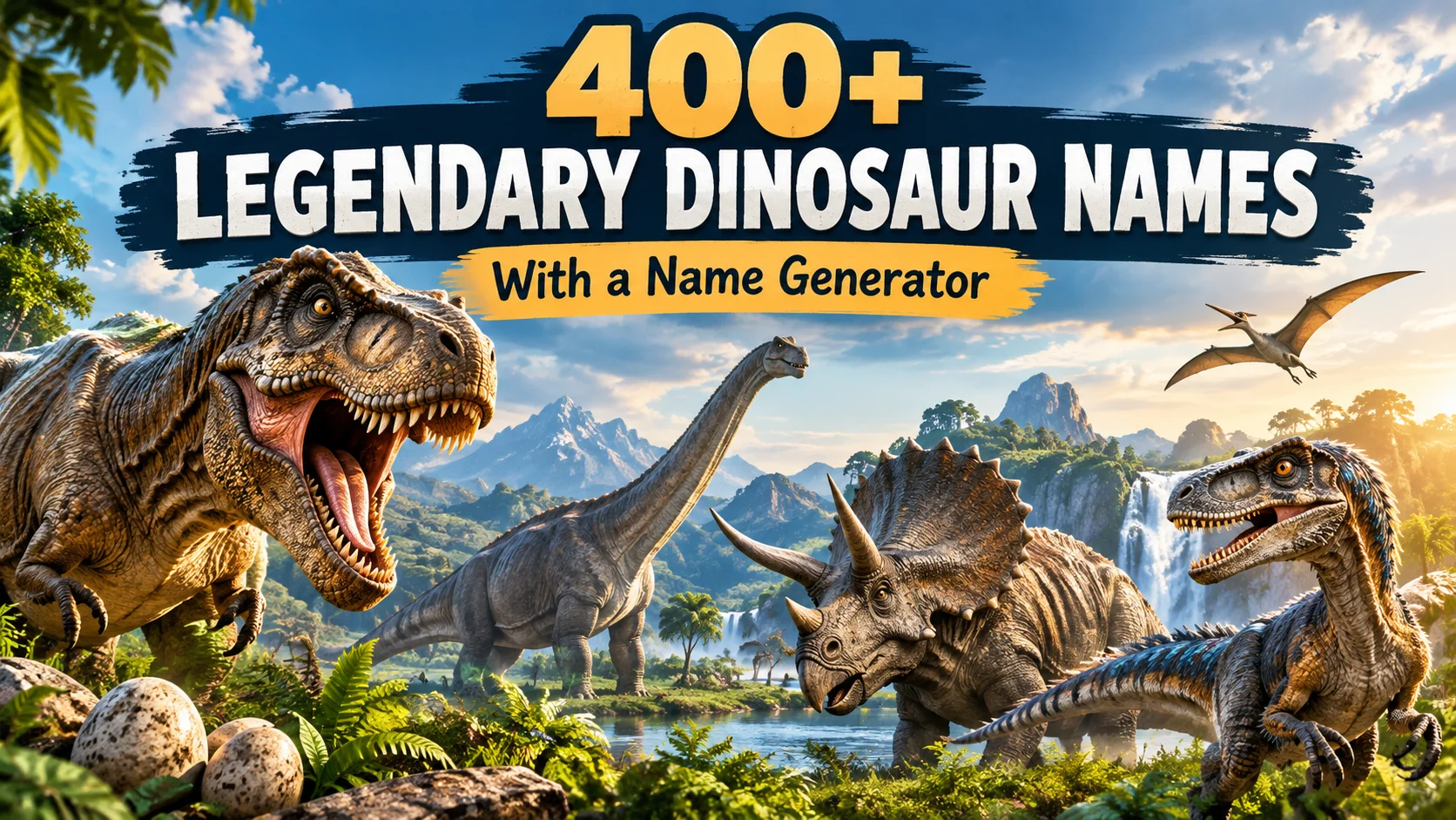 Legendary Dinosaur Names name botz