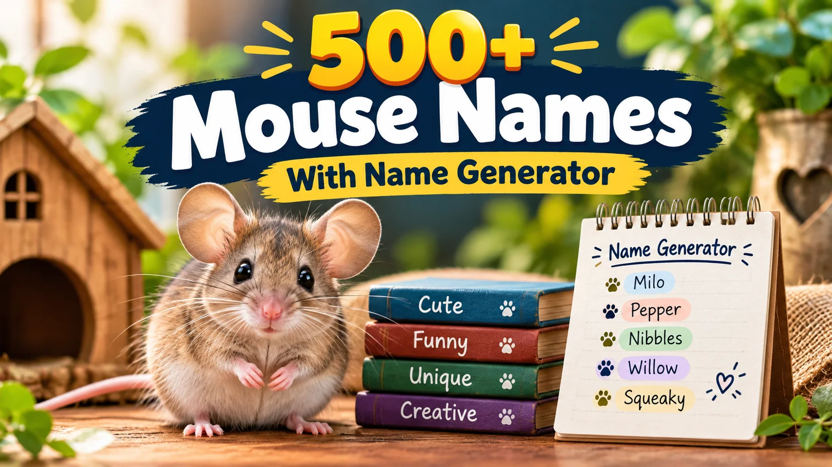 Mouse Names With Name Botz
