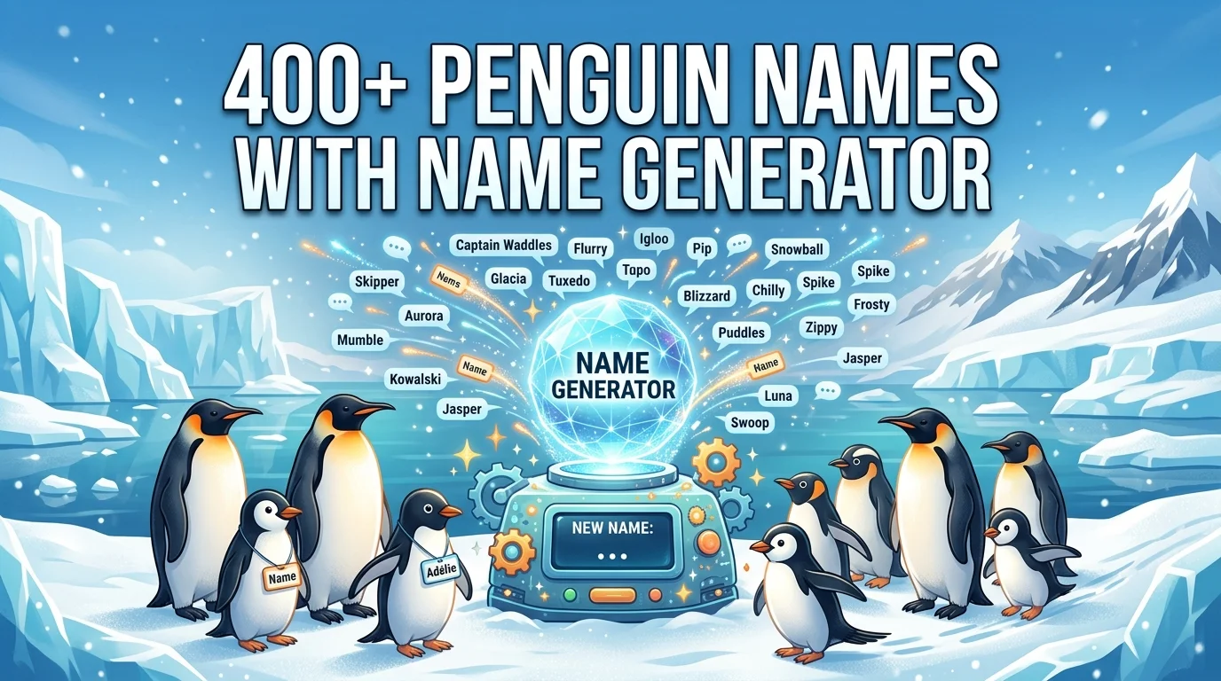 Penguin Names With Name Botz