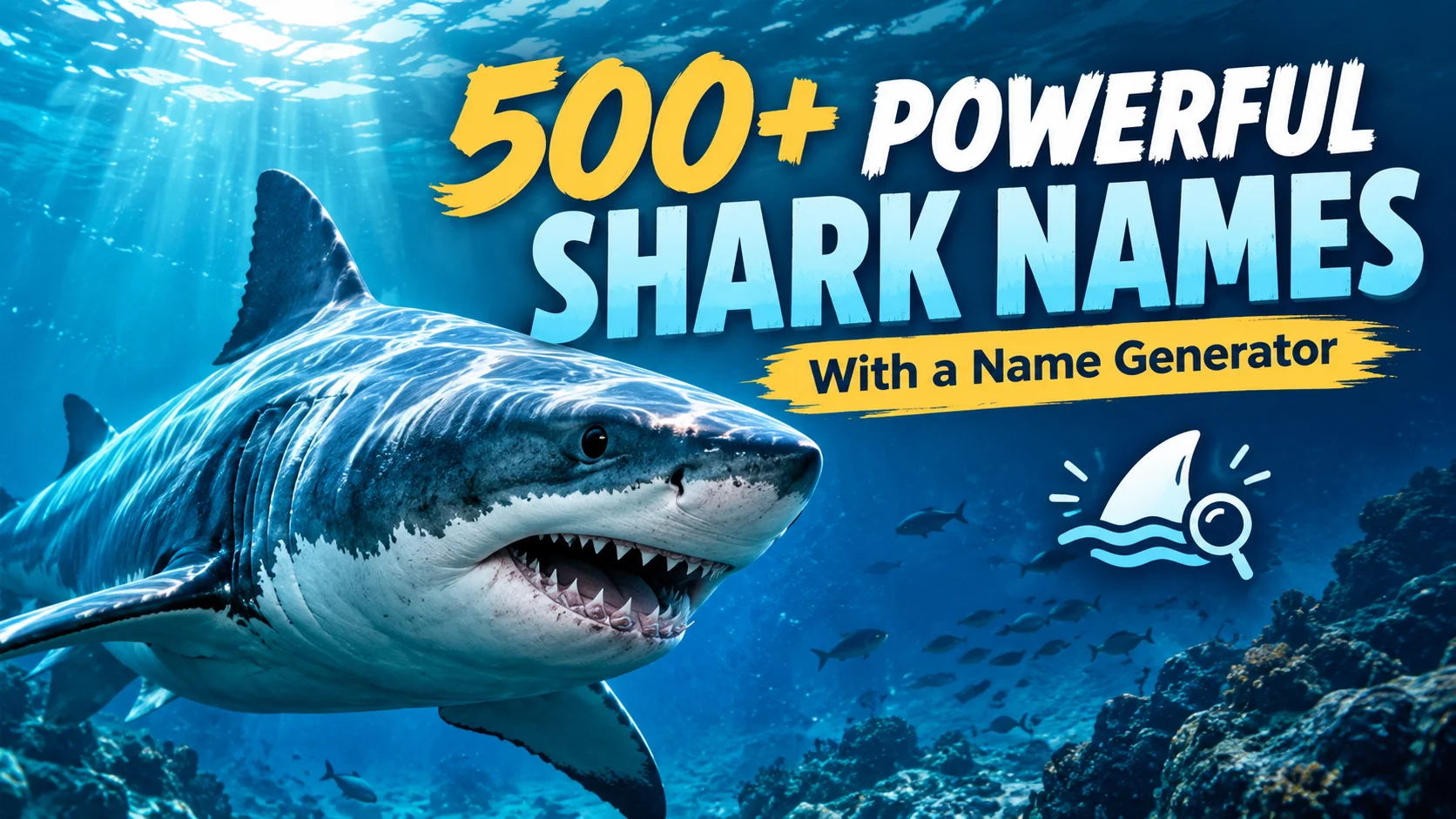 Powerful Shark Names With Name Botz