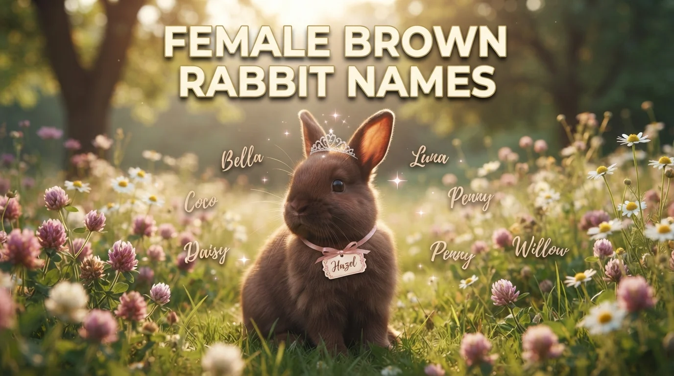 Female Brown Rabbit Names With Name Botz