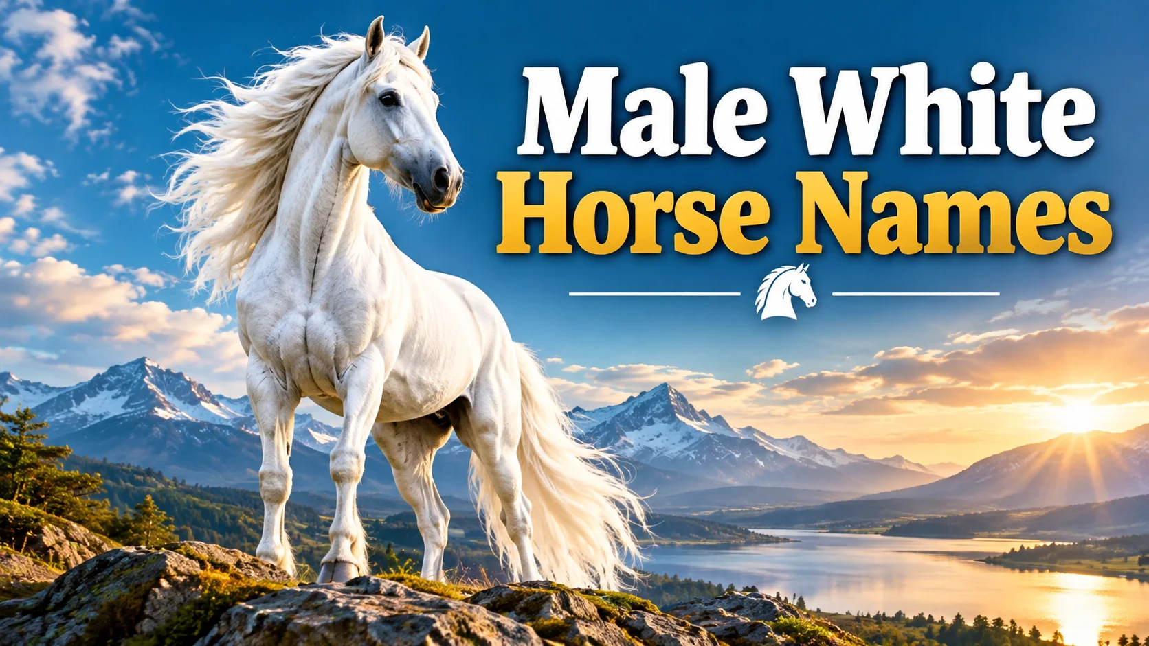 Male White Horse Names With Name Botz